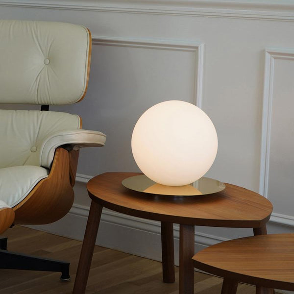 Pablo Bola Sphere Table Lamp Brass Medium 