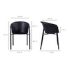 Moe's Shindig Outdoor Dining Chair - Set of 2