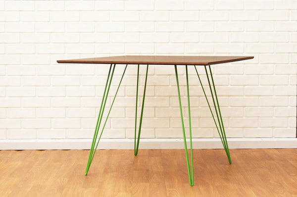 Tronk Williams Dining Table - Square Small Maple Blood Red