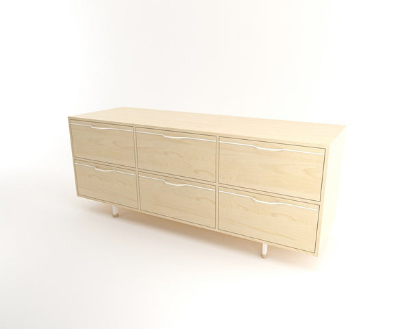 Tronk Chapman Storage Dresser Walnut Black 