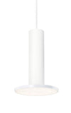 Pablo Cielo One Light Pendant White Light with White Cord 