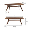 Moe's Florence Rectangular Dining Table