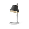 Pablo Lana Mini Table Lamp Chrome Charcoal/Grey 