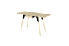 Tronk Clarke Desk With Drawer Maple Black