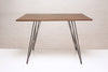Tronk Williams Dining Table - Rectangular Small Walnut Black