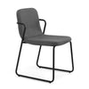 M.A.D. Zag Chair Black Base / Graphite Grey Seat 