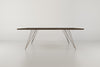 Tronk Williams Coffee Table - Rectangular Large Walnut Rose Copper