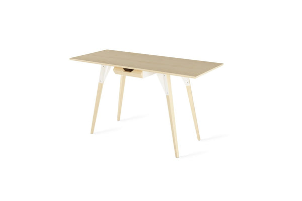 Tronk Clarke Desk No Drawer Walnut Black