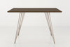 Tronk Williams Dining Table - Rectangular Small Walnut Rose Copper
