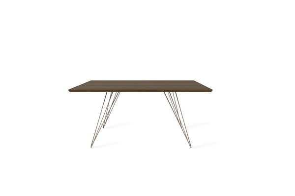 Tronk Williams Coffee Table - Square Small Maple Blood Red