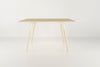 Tronk Clarke Dining Table - Rectangular Large Maple White