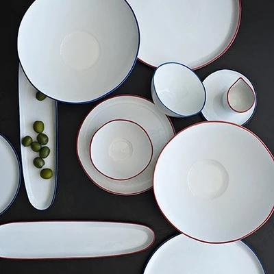 Canvas Home Abbesses Medium Bowl - Set of 4 Blue 