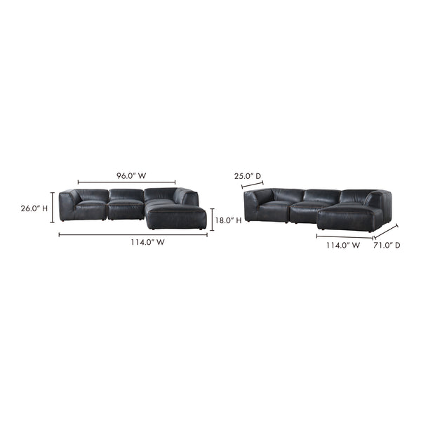 Moe's Luxe Lounge Modular Sectional