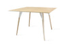 Tronk Clarke Dining Table - Square Large Maple White