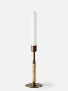 Menu Duca Candle Holder Polished Brass 
