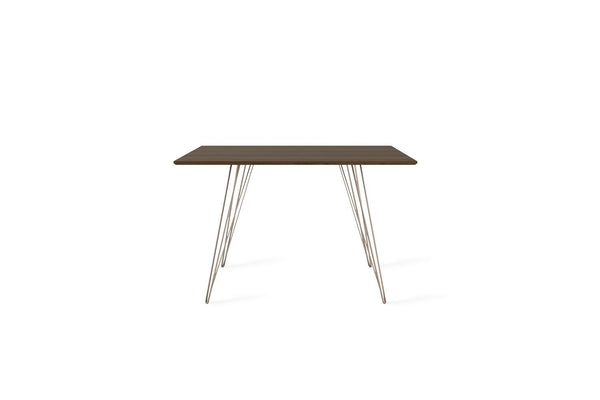 Tronk Williams Dining Table - Square Small Maple Blood Red