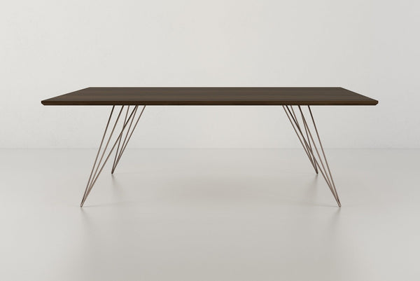Tronk Williams Coffee Table - Square Small Maple Blood Red