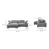 Moe's Plunge Sectional