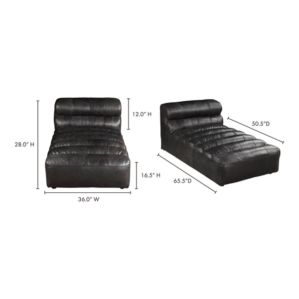 Moe's Ramsay Chaise