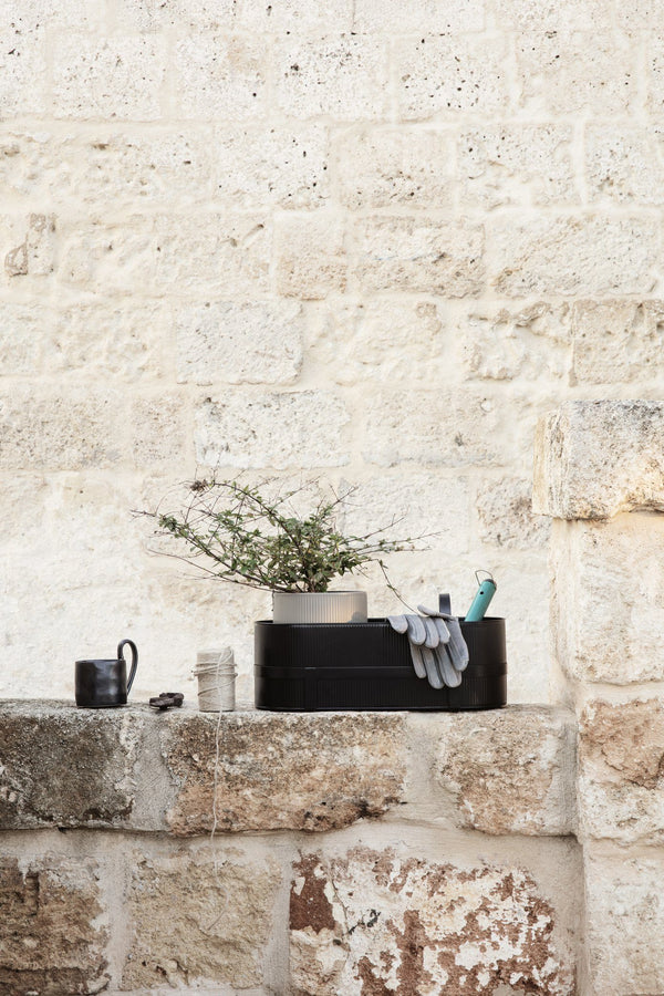 Ferm Living Bau Balcony Box Black 