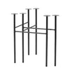 Ferm Living Mingle Table Legs - Metal | W68 Black 