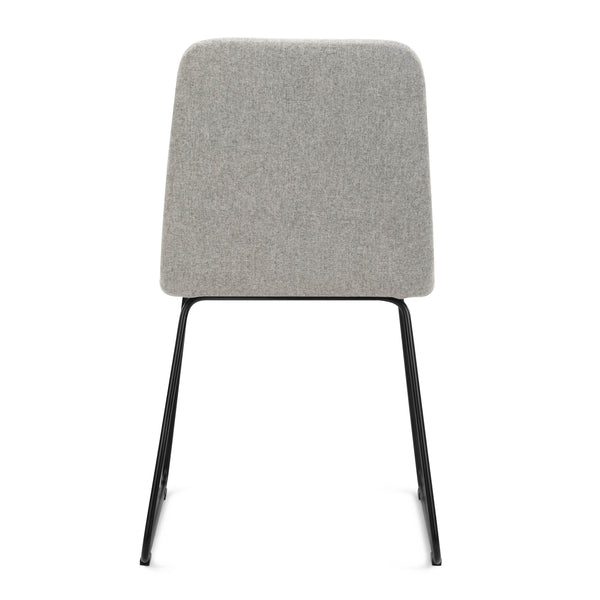 M.A.D. Lolli II Chair Light Grey / Black 