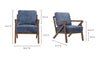 Moe's Drexel Armchair