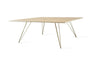 Tronk Williams Coffee Table - Square Large Maple Brass Gold
