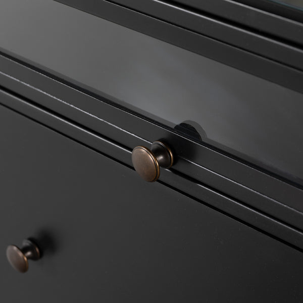 Four Hands Shadow Box Executive Desk