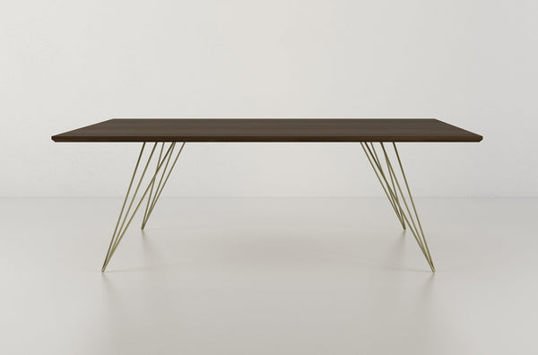 Tronk Williams Coffee Table - Square Small Maple Blood Red
