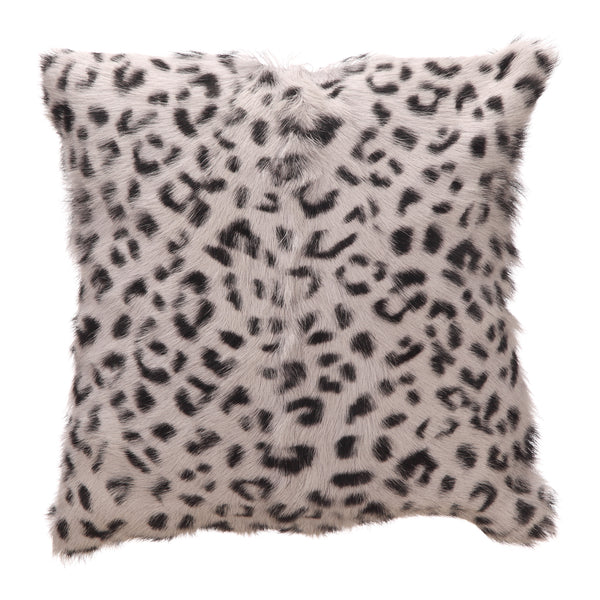 Moe's Spotted Goat Fur Pillow