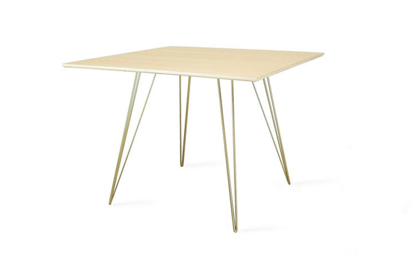 Tronk Williams Dining Table - Square Small Maple Blood Red