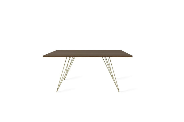 Tronk Williams Coffee Table - Square Small Maple Blood Red