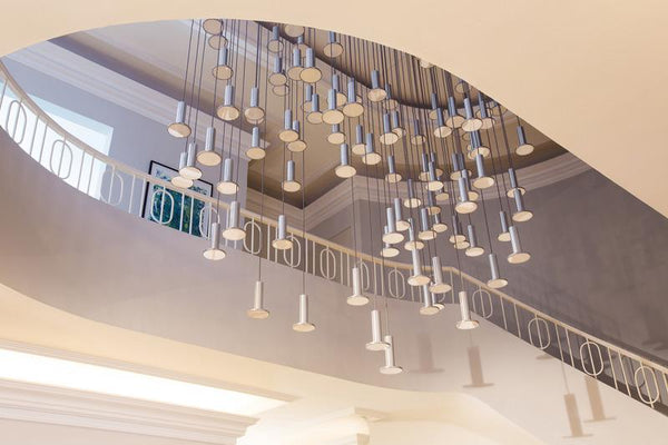 Pablo Cielo Thirteen Chandelier HB White 