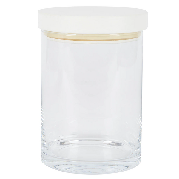 etúHOME Modern Wood Top Canister