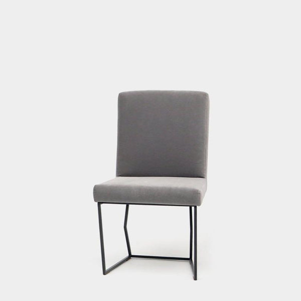 Artless C2 Dining Chair Hopsack Linen Matte Black 