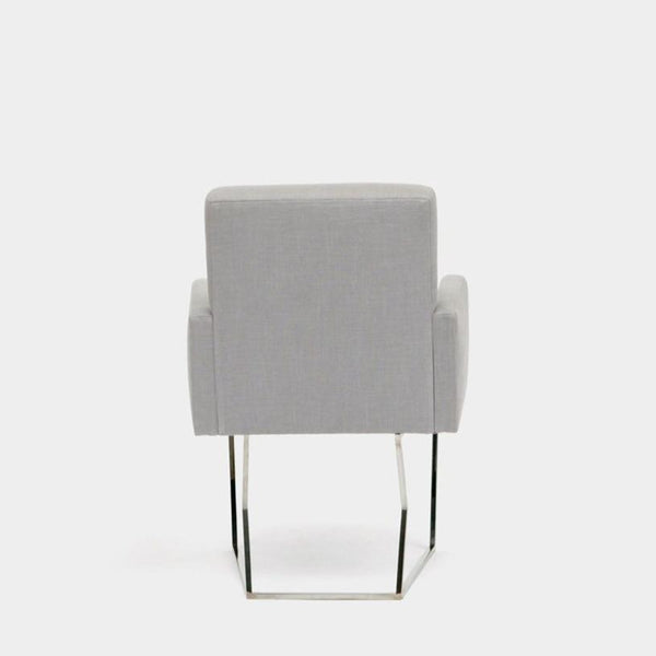 Artless C2 Dining Chair Hopsack Linen Matte Black 