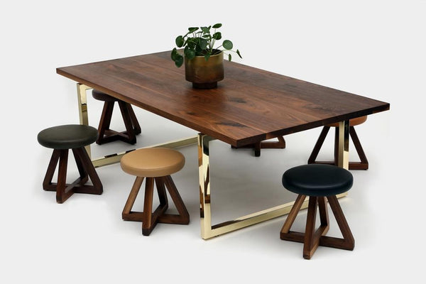 Artless GAX 48 Walnut Dining Table