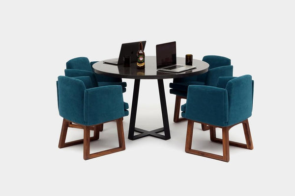 Artless Sea Smoke Dining Table