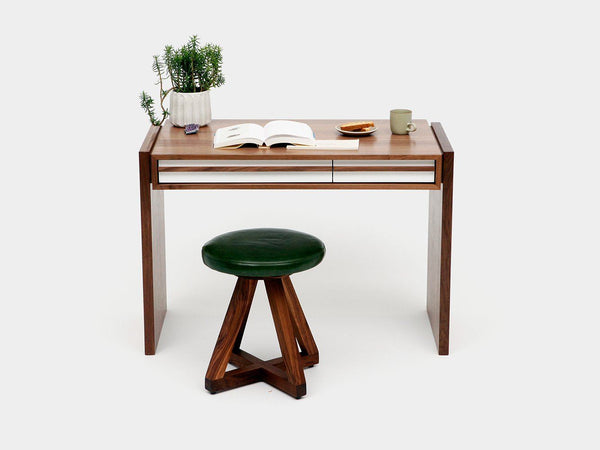 Artless Single Unit Writing Desk Battleship Gray 