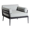 Skargaarden Anholt Lounge Chair Dark Grey 