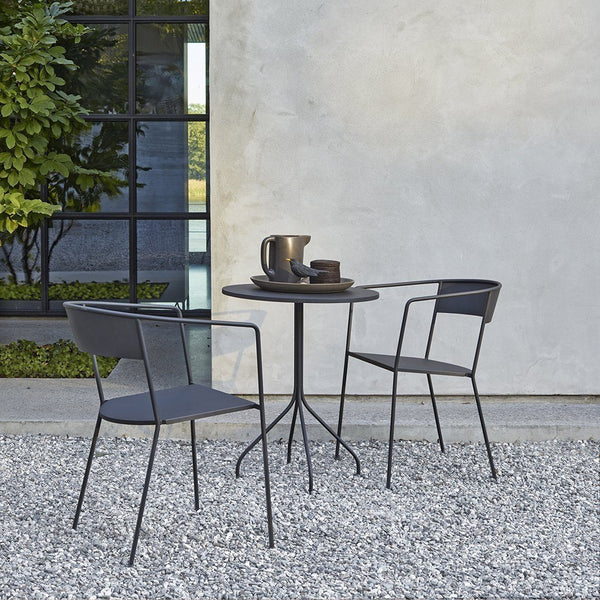 Skargaarden Arholma Chair Dark Grey Without Cushion 