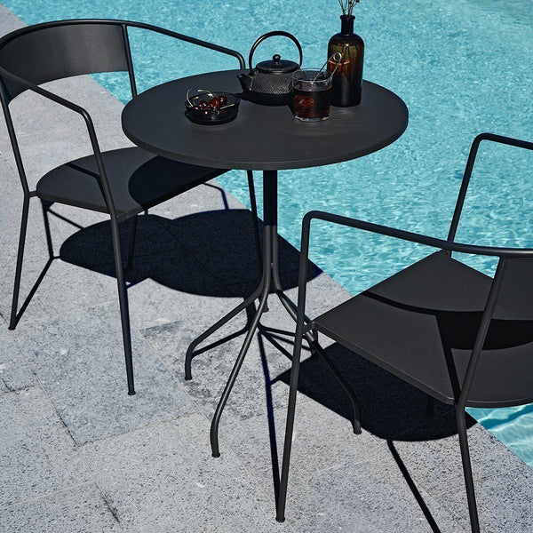 Skargaarden Arholma Chair Dark Grey Without Cushion 
