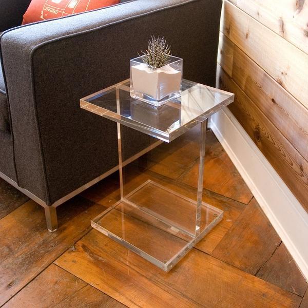 GUS Acrylic I-Beam Table 