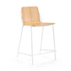 M.A.D. Sling Counter Stool Natural Ash / White 