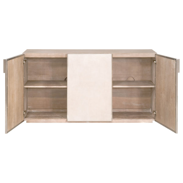 Essentials For Living Alina Shagreen Media Sideboard