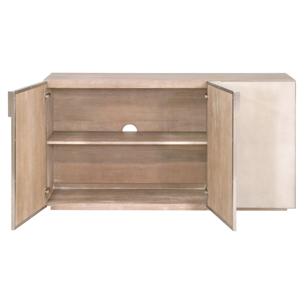 Essentials For Living Alina Shagreen Media Sideboard