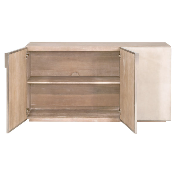 Essentials For Living Alina Shagreen Media Sideboard