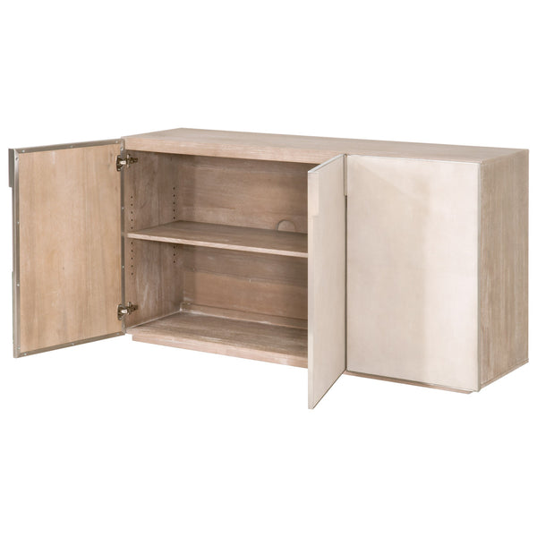 Essentials For Living Alina Shagreen Media Sideboard