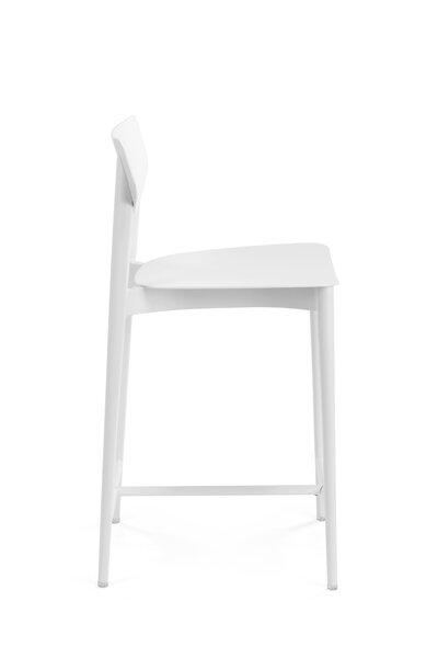 M.A.D. Ally Counter Stool White 